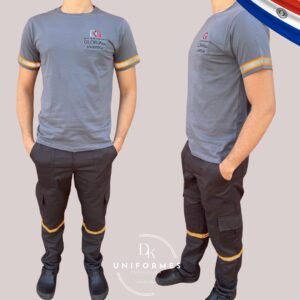 Remera de Algodón y Pantalón Carpintero Industriales