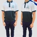 remera tipo polo caballeros